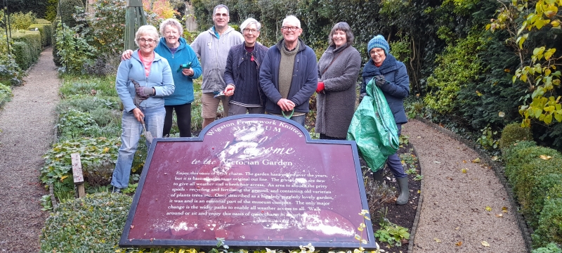 The Secret Garden at Wigston Framework Knitters Museum